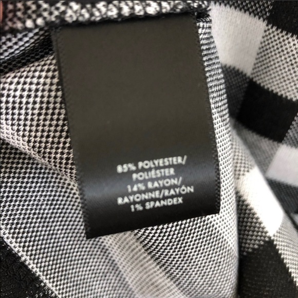 Ann Taylor Gingham Ruffle Shell Top - Picture 6 of 7